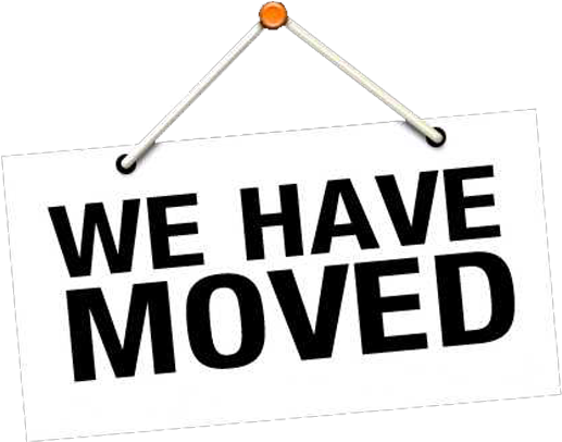 We Have Moved